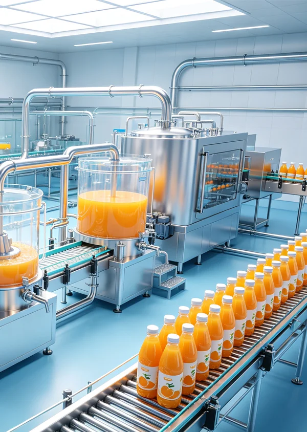 Производство продуктов питания, напитков и молочных продуктов