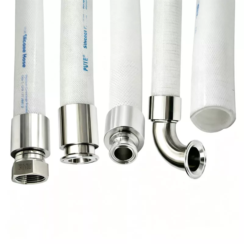 Гибкий шланговый фитинг и обжим Tri Clamp